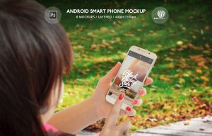 Android Smart Phone Mockup
